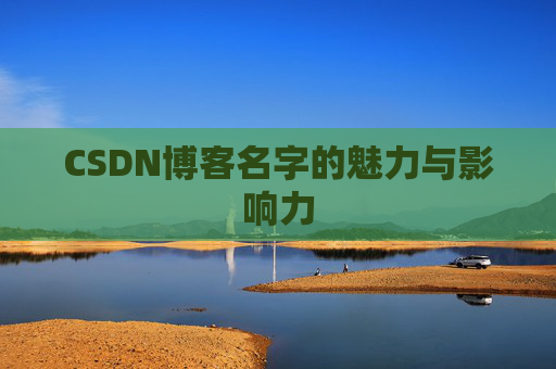 CSDN博客名字的魅力与影响力